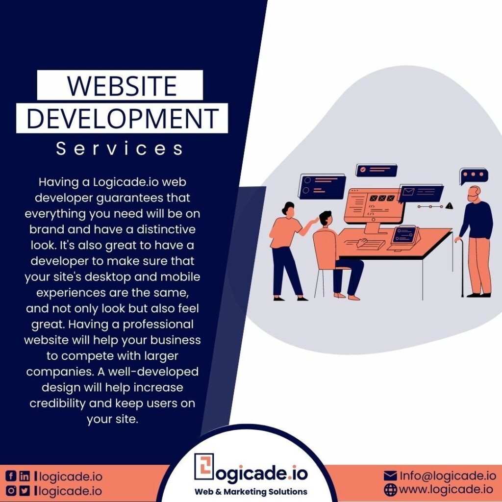 Explore how Logicade integrates SEO best practices into web development to ensure your website ranks higher in search engine results, driving more organic traffic.