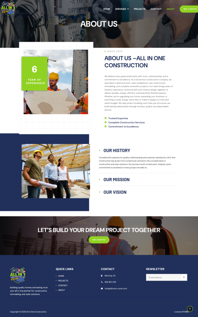 Service Construction & Remodeling