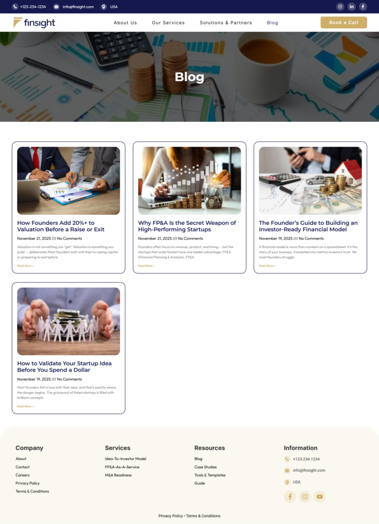 Financial Intelligence