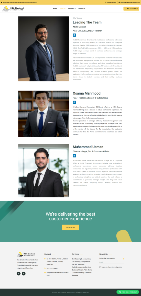 Professional Chartered